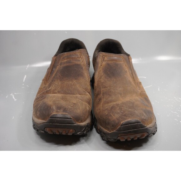 Merrell Moab Adventure 3 Moc Men’s Size 10.5 Hiking Shoes Brown Leather Slip-On main image 4